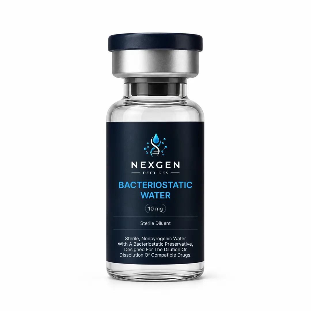 Bacteriostatic water sterile diluent vial nexgen peptide